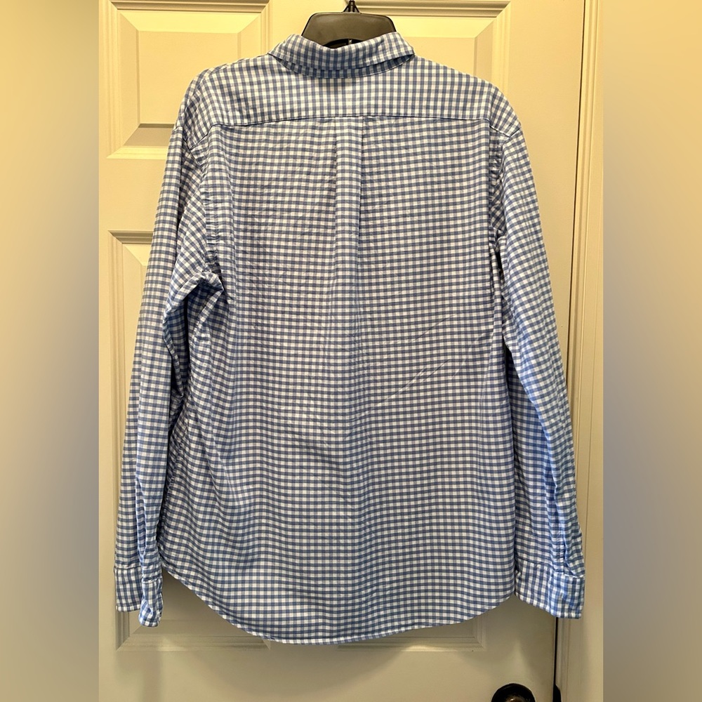 Ralph Lauren Men’s Custom Fit Button Up Long Sleeve Shirt Size Large - Picture 2 of 4